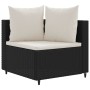 Set de sofás de jardín y cojines 8 piezas ratán sintético negro by , Garden sets - Ref: Foro24-3308384, Price: 544,79 €, Disc...