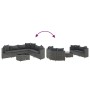 Set de sofás de jardín 7 pzas con cojines ratán sintético gris by , Garden sets - Ref: Foro24-3308378, Price: 481,59 €, Disco...