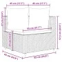 Gartenmöbel-Set 5-teilig mit schwarzen Polstern aus synthetischem Rattan von , Gartensets - Ref: Foro24-3308440, Preis: 344,4...