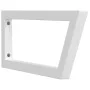 Soportes estante de lavabo 2 unidades trapecio acero blanco by , Supports and crossbars - Ref: Foro24-4007280, Price: 32,14 €...