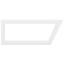 Soportes estante de lavabo 2 unidades trapecio acero blanco by , Supports and crossbars - Ref: Foro24-4007280, Price: 32,14 €...