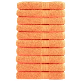Toallas de sauna SOLUND 10 unidades naranja 80x200 cm 600 gsm de , Toallas - Ref: Foro24-137388, Precio: 178,92 €, Descuento: %