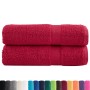 Badehandtücher SOLUND 2 Stück 100x150 cm 600 g/m² von , Handtücher - Ref: Foro24-137407, Preis: 38,90 €, Rabatt: %