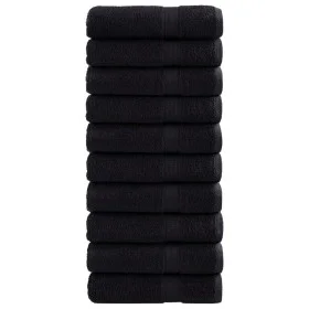 Toallas de ducha SOLUND 10 unidades negro 70x140 cm 600 gsm by , Towels - Ref: Foro24-137430, Price: 122,11 €, Discount: %