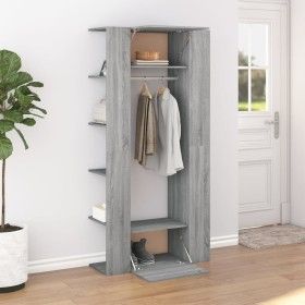 Flurmöbel 2 Stück Sonoma graues Sperrholz von vidaXL, Schließfächer und Lagerschränke - Ref: Foro24-3114180, Preis: 125,57 €,...