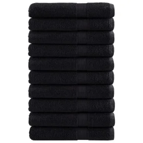 Premium-Handtücher SOLUND, 10 Stück, schwarz, 100x200 cm, 600 g/m². von , Handtücher - Ref: Foro24-137439, Preis: 229,59 €, R...