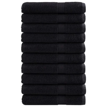 Toallas premium SOLUND 10 unidades negro 100x200 cm 600 gsm by , Towels - Ref: Foro24-137439, Price: 229,38 €, Discount: %