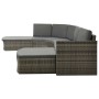 Set de muebles de jardín 4 pzas y cojines ratán sintético gris by vidaXL, Garden sets - Ref: Foro24-312176, Price: 714,40 €, ...