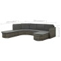 Set de muebles de jardín 4 pzas y cojines ratán sintético gris by vidaXL, Garden sets - Ref: Foro24-312176, Price: 714,40 €, ...