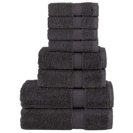 Juego de toallas premium SOLUND 8 unidades antracita 600 gsm by , Towels - Ref: Foro24-137537, Price: 54,97 €, Discount: %