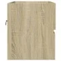 Waschbeckenunterschrank aus Eichen-Sonoma-Sperrholz 60x38,5x45 cm von , Badezimmermöbel - Ref: Foro24-849636, Preis: 44,94 €,...