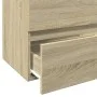 Armario de lavabo contrachapada roble Sonoma 60x38,5x45 cm by , Bathroom furniture - Ref: Foro24-849636, Price: 44,94 €, Disc...