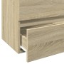 Waschbeckenunterschrank aus Eichen-Sonoma-Sperrholz 60x38,5x45 cm von , Badezimmermöbel - Ref: Foro24-849636, Preis: 46,19 €,...