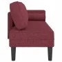 Sofá diván con cojines tela rojo tinto by , Daybeds - Ref: Foro24-4007586, Price: 167,67 €, Discount: %