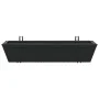 Jardineras con ganchos 2 unidades ratán sintético negro by , Pots and planters - Ref: Foro24-366404, Price: 80,54 €, Discount: %