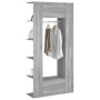 Mueble de recibidor 2 uds madera contrachapada gris Sonoma de vidaXL, Taquillas y armarios de almacenamiento - Ref: Foro24-31...