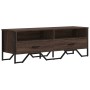 Mueble de TV madera de ingeniería marrón roble 122x34x41 cm by , TV Furniture - Ref: Foro24-848583, Price: 73,08 €, Discount: %