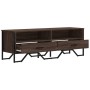 Mueble de TV madera de ingeniería marrón roble 122x34x41 cm by , TV Furniture - Ref: Foro24-848583, Price: 73,08 €, Discount: %