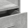 Atril con ruedas y cajón madera ingeniería hormigón 55x55x107cm by , Desks - Ref: Foro24-848027, Price: 107,28 €, Discount: %