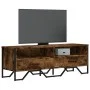 TV-Möbel aus geräucherter Eichen-Ingenieurholz 122x34x41 cm von , TV-Möbel - Ref: Foro24-848581, Preis: 70,56 €, Rabatt: %
