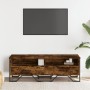 TV-Möbel aus geräucherter Eichen-Ingenieurholz 122x34x41 cm von , TV-Möbel - Ref: Foro24-848581, Preis: 71,40 €, Rabatt: %