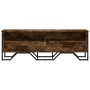 TV-Möbel aus geräucherter Eichen-Ingenieurholz 122x34x41 cm von , TV-Möbel - Ref: Foro24-848581, Preis: 71,40 €, Rabatt: %