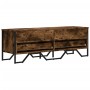 Mueble de TV madera de ingeniería roble ahumado 122x34x41 cm de , Muebles TV - Ref: Foro24-848581, Precio: 71,40 €, Descuento: %