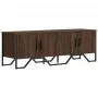 Mueble de TV madera de ingeniería marrón roble 122x34x41 cm de , Muebles TV - Ref: Foro24-848588, Precio: 61,53 €, Descuento: %