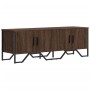 Mueble de TV madera de ingeniería marrón roble 122x34x41 cm by , TV Furniture - Ref: Foro24-848588, Price: 62,36 €, Discount: %
