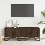 Mueble de TV madera de ingeniería marrón roble 122x34x41 cm de , Muebles TV - Ref: Foro24-848588, Precio: 61,53 €, Descuento: %