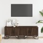 Mueble de TV madera de ingeniería marrón roble 122x34x41 cm by , TV Furniture - Ref: Foro24-848588, Price: 62,36 €, Discount: %