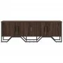 Mueble de TV madera de ingeniería marrón roble 122x34x41 cm de , Muebles TV - Ref: Foro24-848588, Precio: 61,53 €, Descuento: %