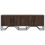 Mueble de TV madera de ingeniería marrón roble 122x34x41 cm by , TV Furniture - Ref: Foro24-848588, Price: 62,36 €, Discount: %