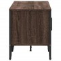 Mueble de TV madera de ingeniería marrón roble 122x34x41 cm by , TV Furniture - Ref: Foro24-848588, Price: 62,36 €, Discount: %