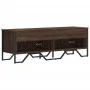 Mueble de TV madera de ingeniería marrón roble 122x34x41 cm de , Muebles TV - Ref: Foro24-848588, Precio: 61,53 €, Descuento: %