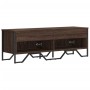 Mueble de TV madera de ingeniería marrón roble 122x34x41 cm by , TV Furniture - Ref: Foro24-848588, Price: 62,36 €, Discount: %