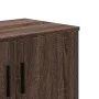 Mueble de TV madera de ingeniería marrón roble 122x34x41 cm de , Muebles TV - Ref: Foro24-848588, Precio: 61,53 €, Descuento: %