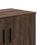 Mueble de TV madera de ingeniería marrón roble 122x34x41 cm by , TV Furniture - Ref: Foro24-848588, Price: 62,36 €, Discount: %