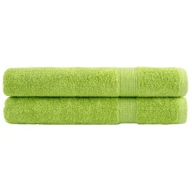 Toallas premium SOLUND 2 uds verde manzana 100x200 cm 600 gsm by , Towels - Ref: Foro24-137509, Price: 57,09 €, Discount: %