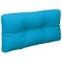 Cojín para sofá de palets de tela azul claro 70x40x12 cm by , Cushions for chairs and sofas - Ref: Foro24-360583, Price: 20,2...