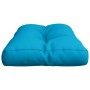 Cojín para sofá de palets de tela azul claro 70x40x12 cm by , Cushions for chairs and sofas - Ref: Foro24-360583, Price: 20,5...