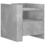 Mesita de noche madera de ingeniería gris hormigón 45x50x50 cm by , Nightstands - Ref: Foro24-848279, Price: 54,38 €, Discoun...