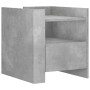 Mesita de noche madera de ingeniería gris hormigón 45x50x50 cm von , Nachttische - Ref: Foro24-848279, Preis: 55,02 €, Rabatt: %