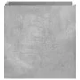 Mesita de noche madera de ingeniería gris hormigón 45x50x50 cm by , Nightstands - Ref: Foro24-848279, Price: 54,38 €, Discoun...