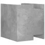 Mesita de noche madera de ingeniería gris hormigón 45x50x50 cm by , Nightstands - Ref: Foro24-848279, Price: 54,38 €, Discoun...