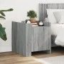 Mesita de noche madera de ingeniería gris Sonoma 45x50x50 cm de , Mesitas de noche - Ref: Foro24-848302, Precio: 47,72 €, Des...