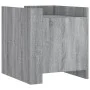 Mesita de noche madera de ingeniería gris Sonoma 45x50x50 cm de , Mesitas de noche - Ref: Foro24-848302, Precio: 47,72 €, Des...