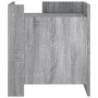 Mesita de noche madera de ingeniería gris Sonoma 45x50x50 cm de , Mesitas de noche - Ref: Foro24-848302, Precio: 47,72 €, Des...