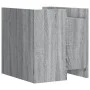 Mesita de noche madera de ingeniería gris Sonoma 45x50x50 cm de , Mesitas de noche - Ref: Foro24-848302, Precio: 47,72 €, Des...
