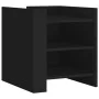 Nachttisch aus schwarzem Ingenieurholz 45x50x50 cm von , Nachttische - Ref: Foro24-848291, Preis: 45,90 €, Rabatt: %